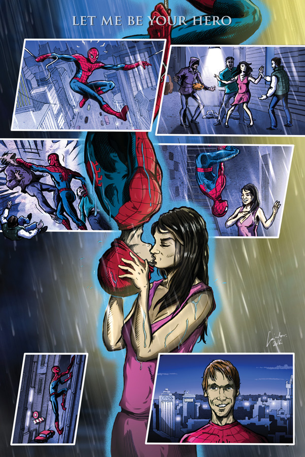 Spiderman Comic Page